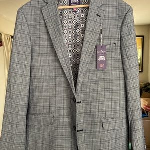 Savile Row Slim Fit 2 Piece Suit.